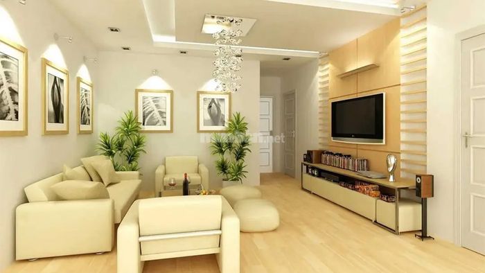 Trang trí phòng khách nhà cấp 4 đẹp, tiện nghi