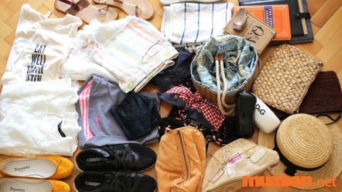 Sắp xếp hành lý và chuẩn bị kỹ càng trước chuyến đi