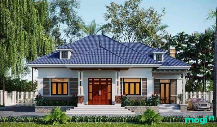 nhà cấp 4 mái Nhật