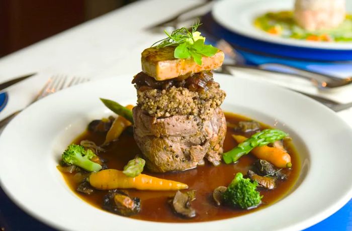 Haggis is often featured on upscale dining menus.