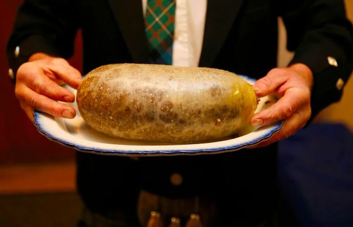 Scottish haggis imports are prohibited in the United States.