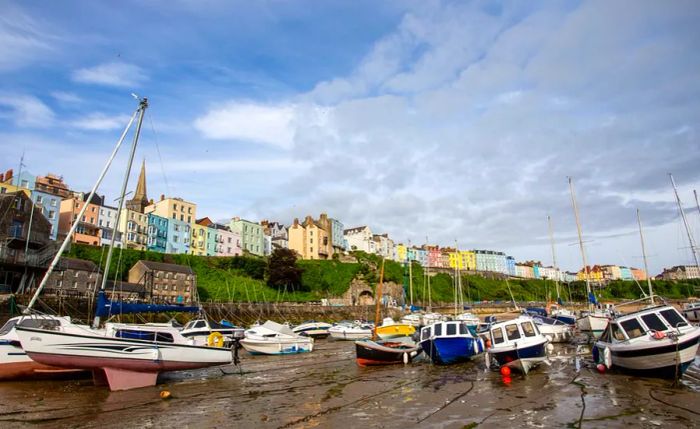 Self-catering accommodation with sea views in Tenby, Pembrokeshire, Wales.