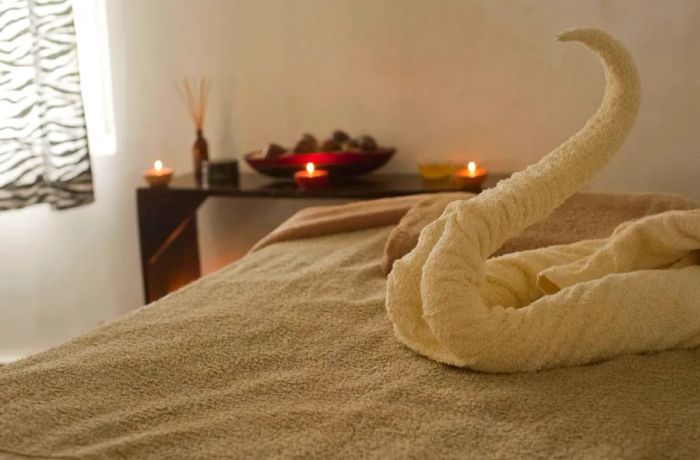 Feeling a bit overwhelmed? A visit to the spa might be just what you need.