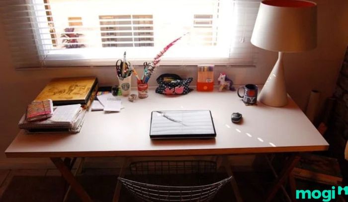 mẹo trang trí bàn học