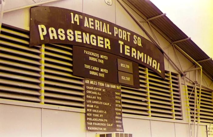 The original Cam Ranh International Airport