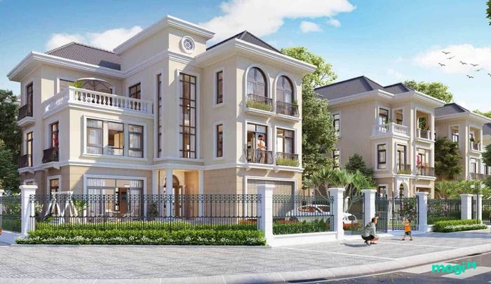 Biệt thự liền kề đẹp mẫu 5