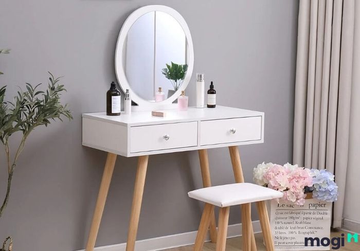 Việc chọn kích thước bàn trang điểm phù hợp là điều vô cùng quan trọng.