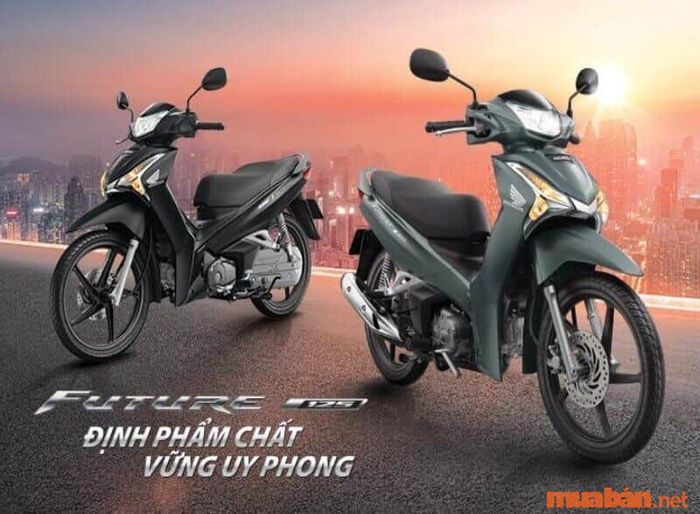 Màu sắc hiện đại trên bản xe Future 2023 làm tăng giá trị xe, phản ánh tính thẩm mỹ và công nghệ mới.