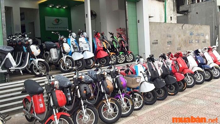 Giá xe đạp điện