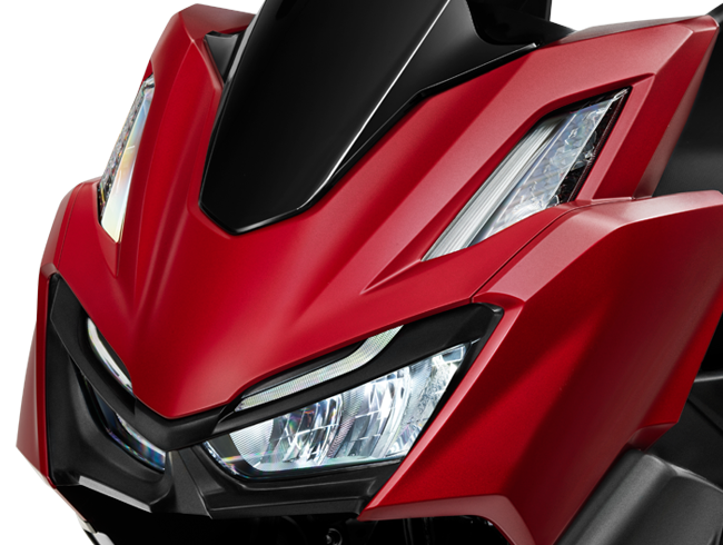 Hệ thống đèn chiếu sáng phía trước của Vario 160