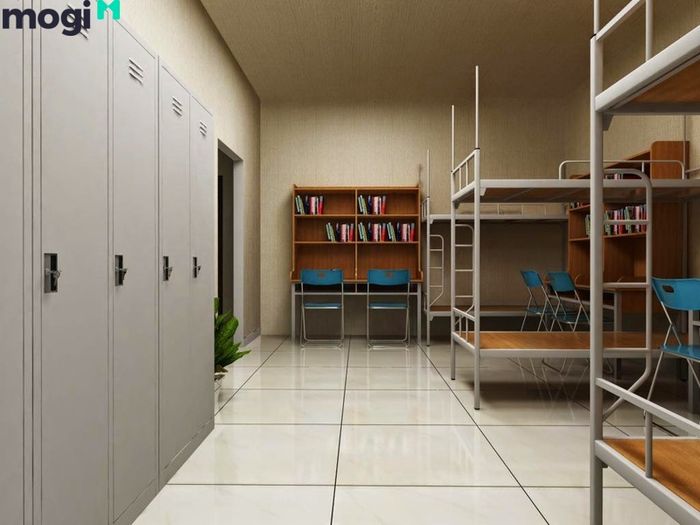 Bạn có thể tìm thuê ký túc xá giá rẻ rất thuận tiện.