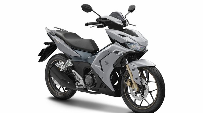 Honda Winner X phiên bản tiêu chuẩn - màu bạc đen nổi bật