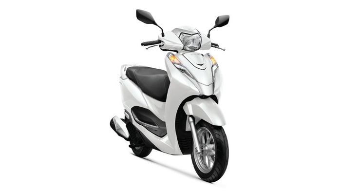 Honda Lead 2023 với màu trắng thanh lịch, phiên bản tiêu chuẩn