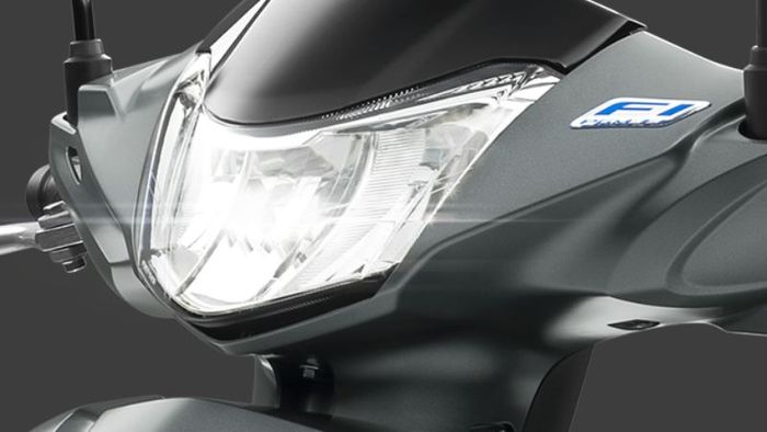 Đèn chiếu sáng phía trước trên Honda Future 2023 mang đến khả năng chiếu sáng tối ưu và an toàn hơn cho người lái.