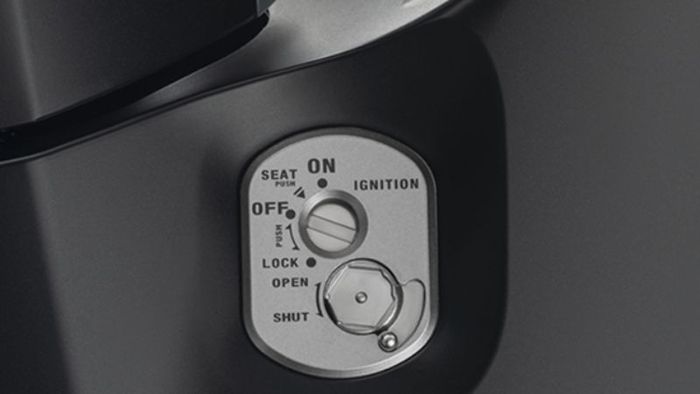 Ổ khóa 4 trong 1 của Honda Future giúp nâng cao khả năng chống trộm hiệu quả hơn.