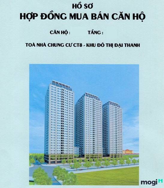 Hợp đồng mua bán căn hộ chung cư Đại Thanh