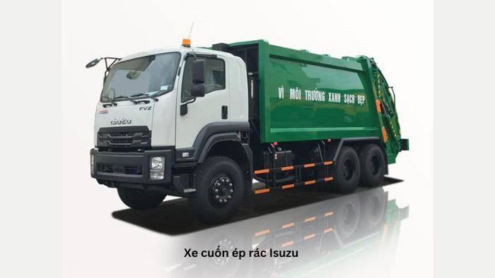 Bảng giá xe cuốn ép rác Isuzu