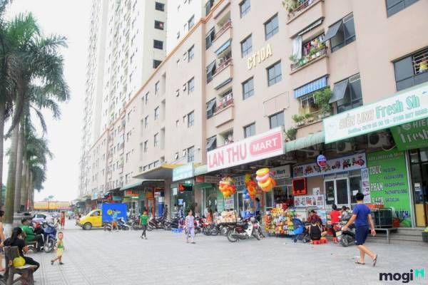 Một góc nhìn của tòa CT10A