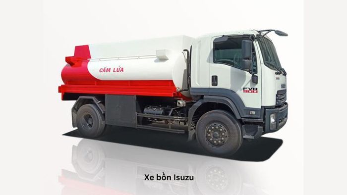 Giá xe bồn Isuzu mới nhất