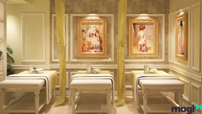 Thiết kế nội thất spa theo phong cách tân cổ điển