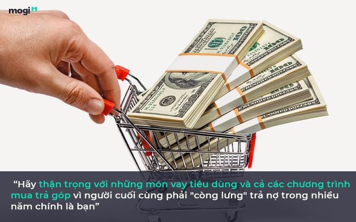 Hãy cẩn trọng khi vay mượn tiền để tránh áp lực tài chính không cần thiết.