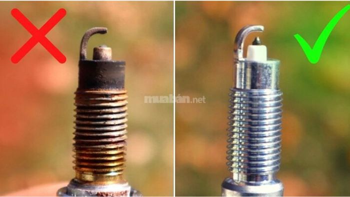 Bugi hỏng sẽ khiến xe không thể khởi động.
