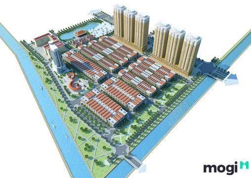 Khu đô thị Đại Thanh bao gồm 6 tòa nhà chính.