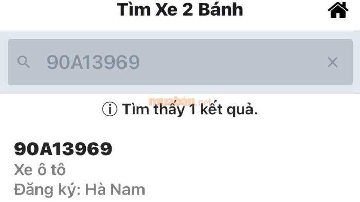 Nhập biển số xe để xem thông tin chi tiết