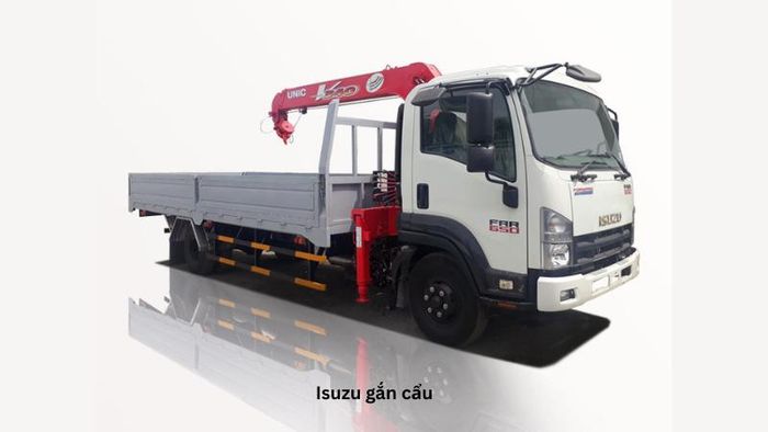 Bảng giá xe tải Isuzu gắn cẩu mới nhất
