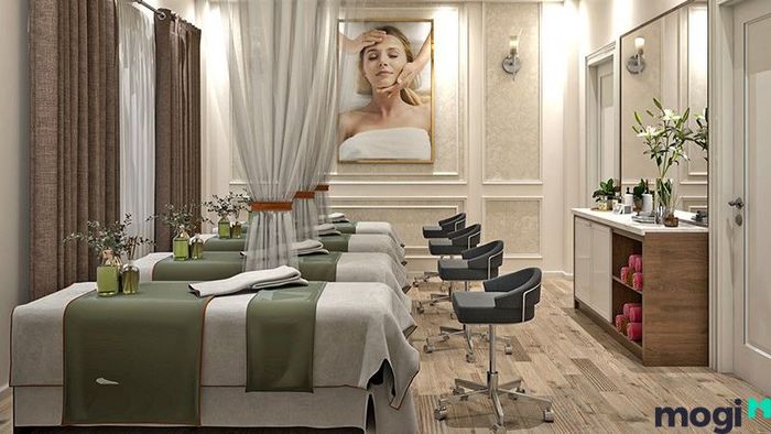 Phong cách thiết kế nội thất spa gần gũi với thiên nhiên