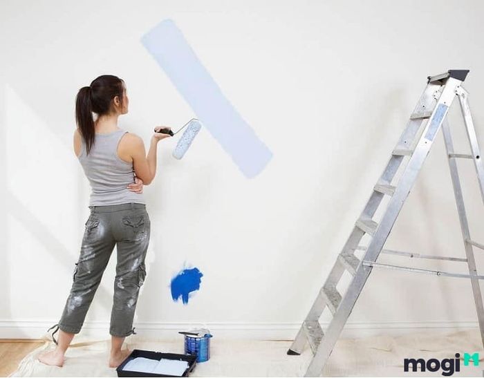 Cách tính số lượng sơn cho tường trong nhà