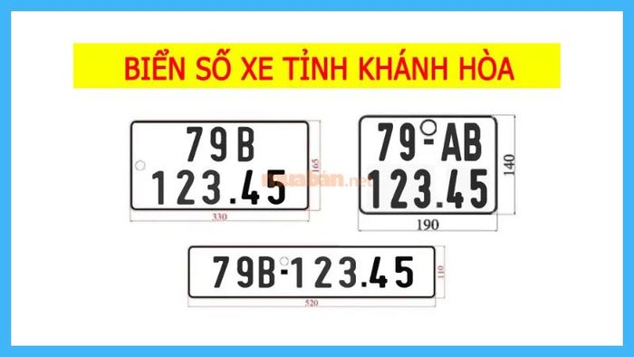 Cập nhật các quy định mới nhất về biển số xe tại tỉnh Khánh Hòa.