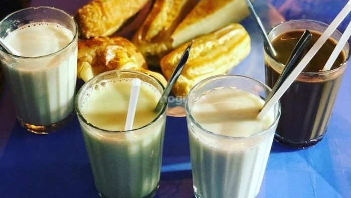 Sữa đậu nành nóng tại chợ đêm Đà Lạt