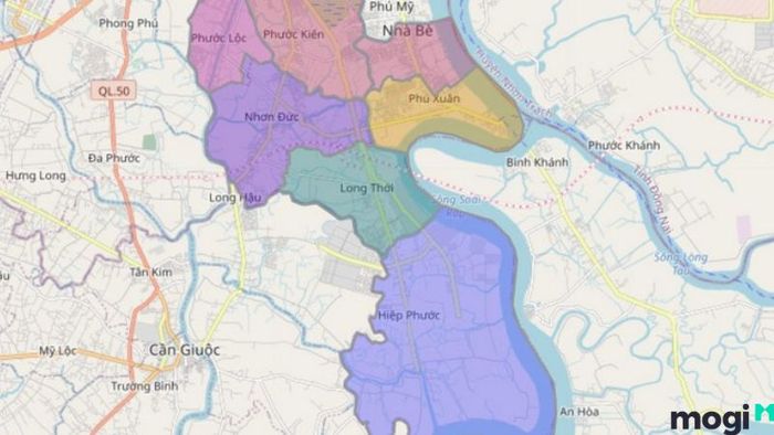 Nhà Bè thuộc quận nào?