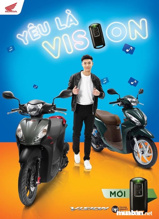 Honda Vision phiên bản 2018