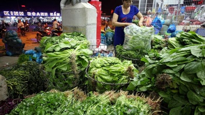 Chợ rau – Nhà lồng B