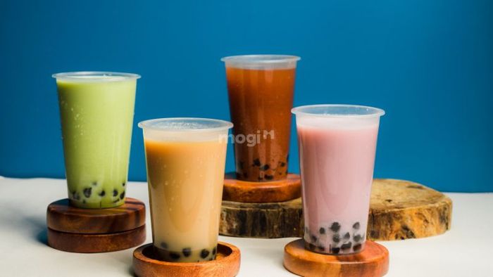 Các tiệm trà sữa và trà chanh