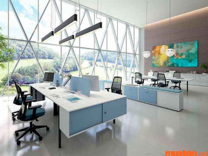 mẫu thiết kế nội thất văn phòng