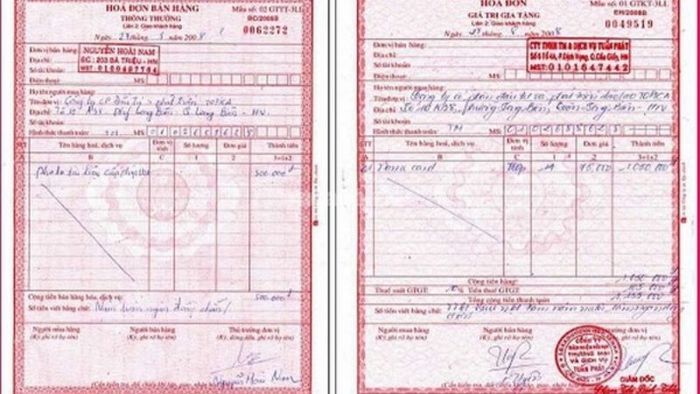 Lấy hóa đơn giá trị gia tăng sau khi thanh toán xong tiền mua xe