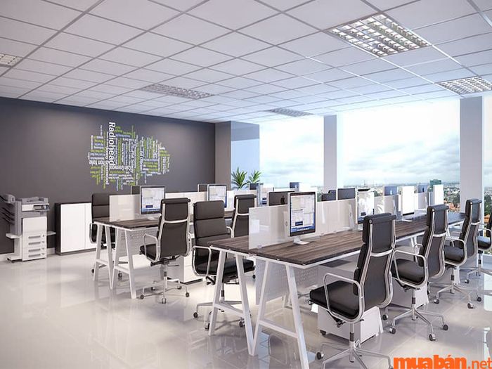 mẫu thiết kế nội thất văn phòng