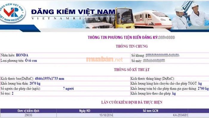 Hướng dẫn tra cứu biển số xe Lào Cai trên website - bước 4