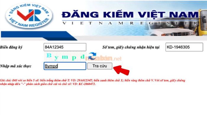 Nhấn vào nút 