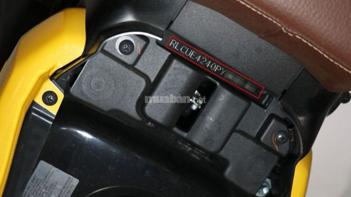 Cách kiểm tra năm sản xuất xe Honda qua số khung