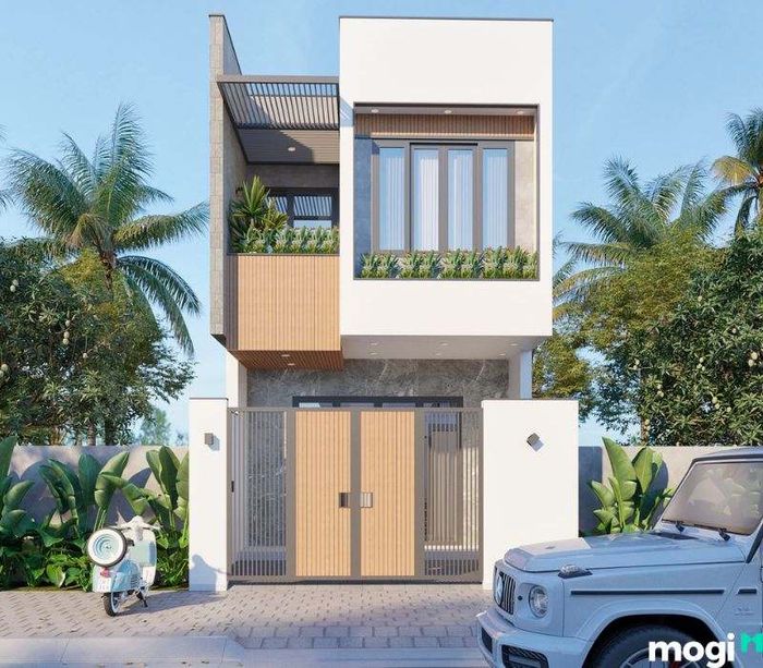 Mẫu Nhà Ống 2 Tầng Đơn Giản, Hiện Đại Và Tinh Tế