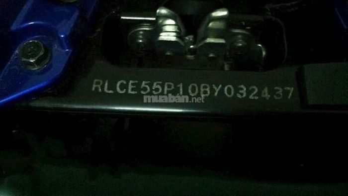 Kiểm tra số khung trực tiếp trên xe máy
