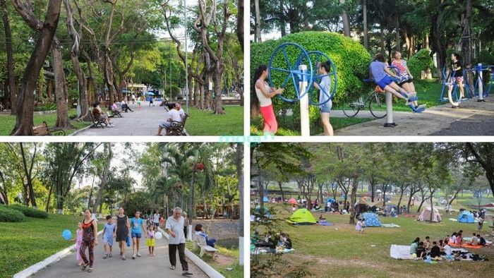 Khám phá thêm nhiều hoạt động thú vị tại công viên Lê Thị Riêng
