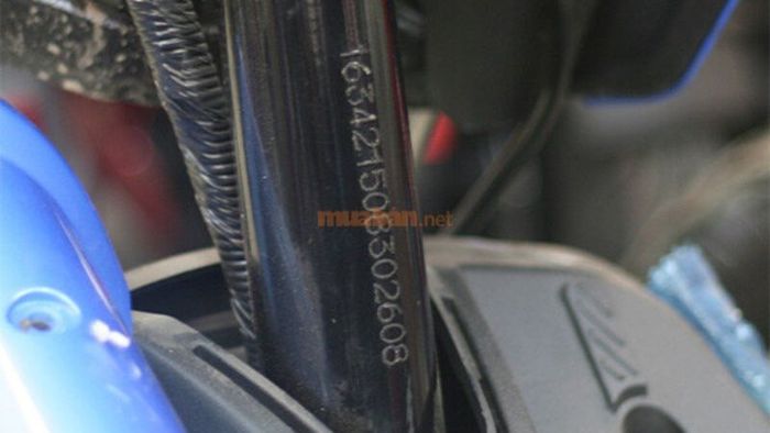 Hướng dẫn xem năm sản xuất xe Honda Wave Alpha qua số khung xe