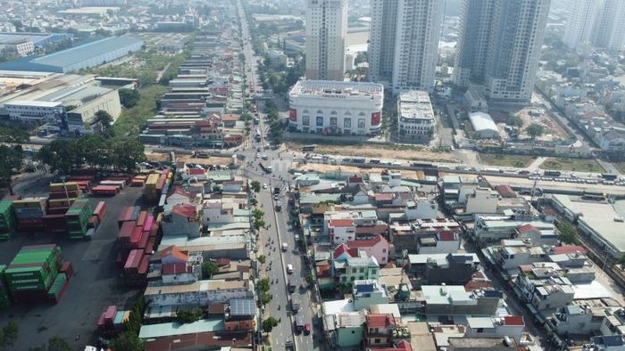 Hạ tầng giao thông tại Ngã Tư 550