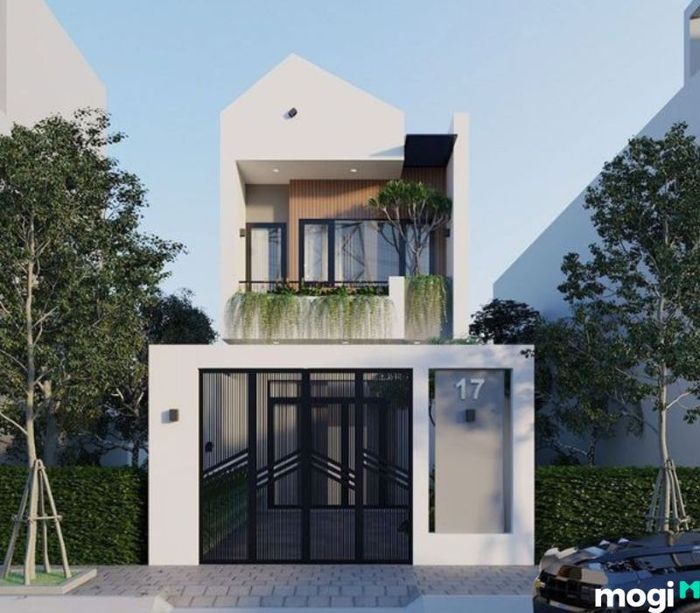 Mẫu nhà ống 2 tầng có diện tích 5x12m, tối ưu hóa không gian sống nhưng vẫn đảm bảo sự thoải mái.