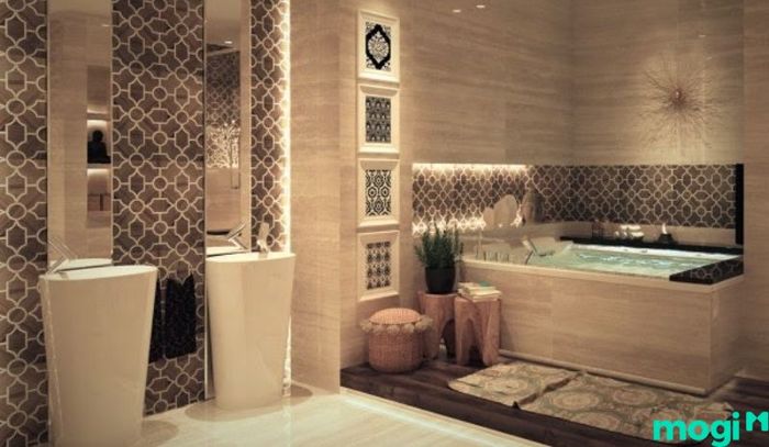 Xu hướng mới nhất hiện nay là áp dụng quy tắc đậm – điểm – nhạt